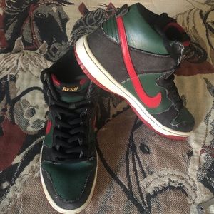 NIKE 2009 Dunk High Premium SB Gucci RESN Denim